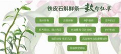 霍山铁皮石斛泡水喝的功效与副作用与食用方法